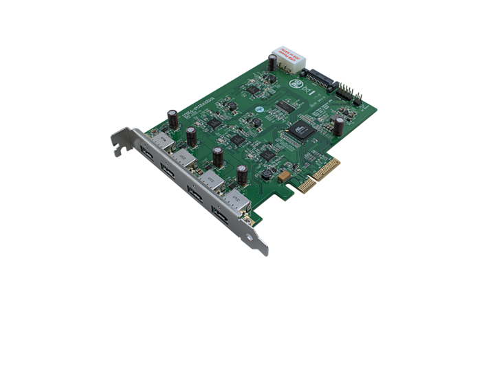 PCIe / Adapter – ZVA-IOI PCIe USB3.0 Quad Channel 4 Port