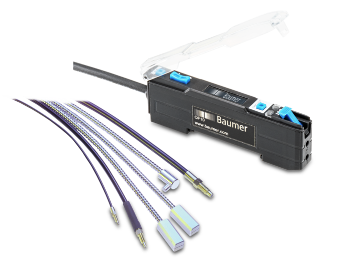 NITRIP FR-610-I Diffuse Reflective Digital Fiber Optic M6 Probe Sensor Cable Line 