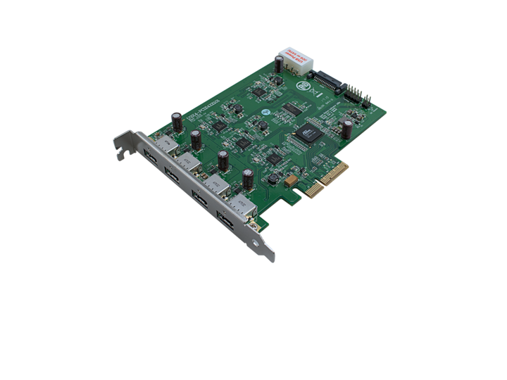PCIe / Adaptat – ZVA-IOI PCIe USB3.0 Quad Channel 4 Port