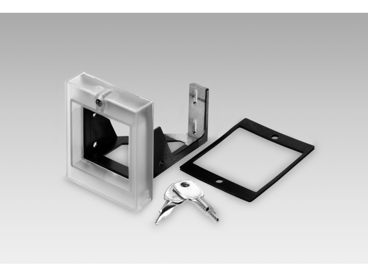 Front frames – Front frame with cylinder lock provided on transparent cover (Z 102.02A)