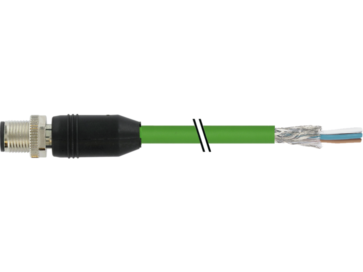 Cable with open-ended wires – CAM12.D4-11233075 – CAM12.D4-11231001 – CAM12.D4-11233076 – CAM12.D4-11230410 – CAM12.D4-11231002 – CAM12.D4-11233077 – CAM12.D4-11233078 – CAM12.D4-11233079