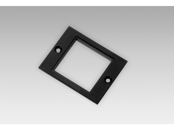 Adapter- und Frontplatten – Adapterplatte zur Schraubbefestigung, Front 60 x 75 mm (Z 118.033)