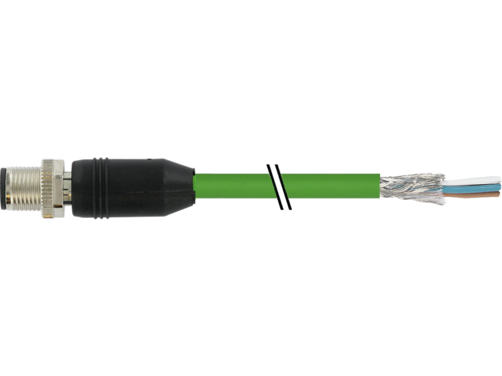 Cable with open-ended wires – CAM12.D4-11233075 – CAM12.D4-11231001 – CAM12.D4-11233076 – CAM12.D4-11230410 – CAM12.D4-11231002 – CAM12.D4-11233077 – CAM12.D4-11233078 – CAM12.D4-11233079