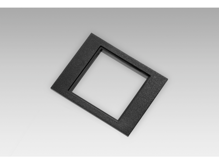 Adapter- und Frontplatten – Adapterplatte zur Spannrahmenbefestigung, Front 60 x 75 mm (Z 118.035)