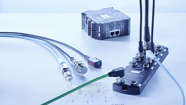 IO-Link master for easy connection to PROFINET or BAUMER SENSOR SUITE