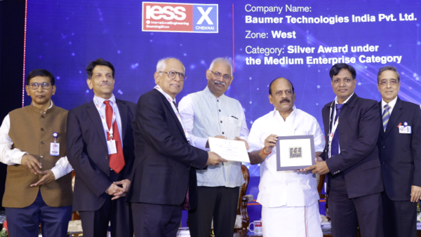 The Baumer quality awarded in India